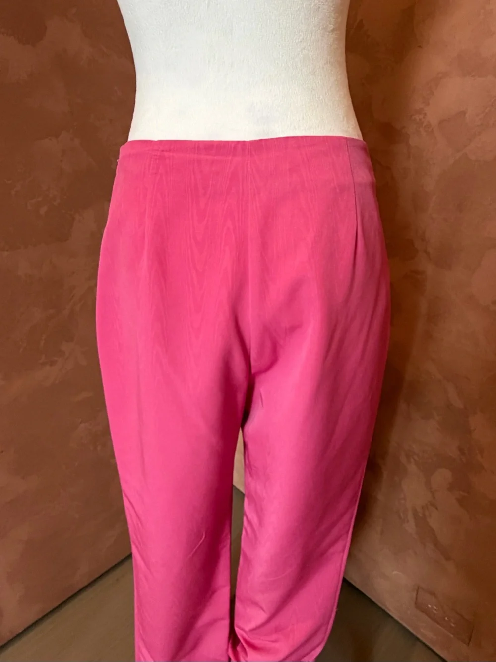 Staud Hot Pink Matching Two-Piece Set.